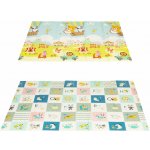 ECOTOYS ECOEVA014 Vzdělávací pěnová hrací podložka oboustranná skládací – Hledejceny.cz