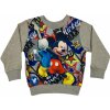 Dětská mikina Setino Chlapecká mikina Mickey Mouse šedá