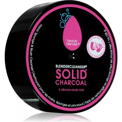 beautyblender Blendercleanser Solid Charcoal tuhý čistič na make-up houbičky a štětce 28 g – Zbozi.Blesk.cz