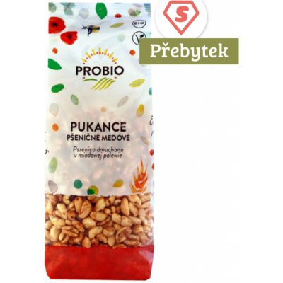 Probio Pšeničné pukance medové Bio 100 g – Zboží Mobilmania