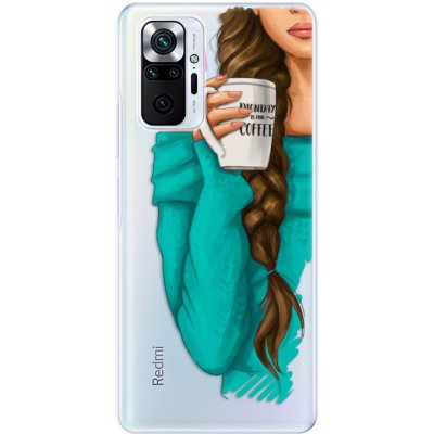 Pouzdro iSaprio - My Coffe and Brunette Girl - Xiaomi Redmi Note 10 Pro – Zboží Mobilmania