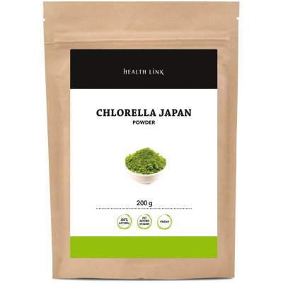 Health Link Chlorella Japan prášek 200 g – Zbozi.Blesk.cz