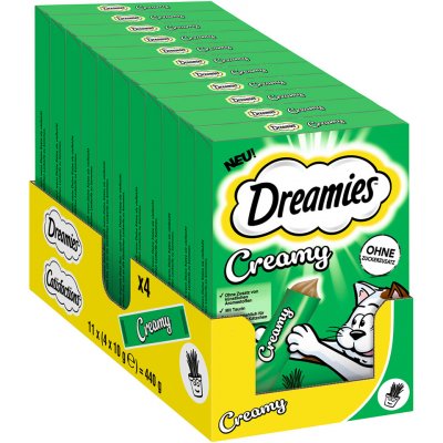 Dreamies Creamy Snacks kočičí máta 4 x 10 g – Hledejceny.cz
