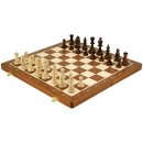 Dřevěná šachovnice velikost 6 šachovnice na dámu 10x10 hnědá