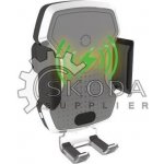 Compass Držák telefonu LUKE-X bezdrátové nabíjení 10W silver 06301 – Zboží Mobilmania
