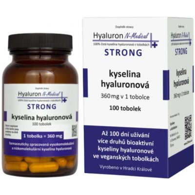 N-Medical Hyaluron N-Medical STRONG 100 tobolek – Hledejceny.cz