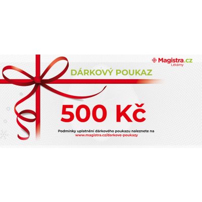 Dárkový poukaz Magistra.cz na 500 Kč – Hledejceny.cz