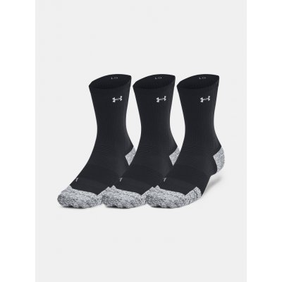 Under Armour UA AD Run Cushion 3pk Crew-BLK Černá – Zboží Mobilmania