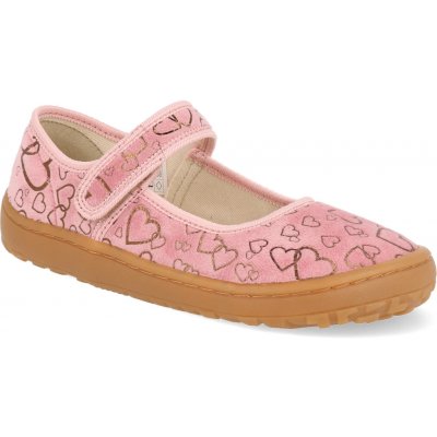Froddo Canvas Balletty Pink/gold růžové – Sleviste.cz