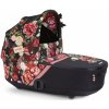 Korba a sedačka ke kočárku Cybex Mios Lux Carry Cot Fashion Spring Blossom Dark