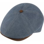 Fiebig Headwear since 1903 Retro bekovka 6-panel od Fiebig bavlna modrý kanvas a kůže 56 cm – Hledejceny.cz
