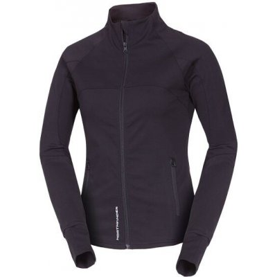 Northfinder CIERRA dámská mikina černá – Zboží Mobilmania