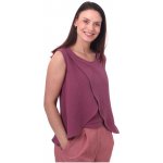 Jožánek kojicí mušelínové triko tílko Maja cyklámen – Zboží Dáma