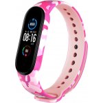 Xiaomi Mi Band 5/6 náhradní náramek Růžový maskáč MBSCZ-5RUZMAS – Sleviste.cz
