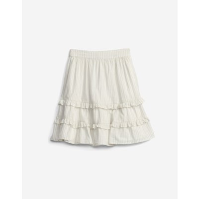 Dětská sukně stripe Skirt bílá – Zboží Mobilmania