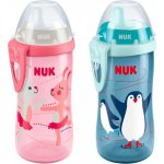 NUK first choice kiddy cup láhev růžová se zajíčky 300 ml – Zboží Mobilmania