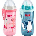 NUK first choice kiddy cup láhev růžová se zajíčky 300 ml – Hledejceny.cz