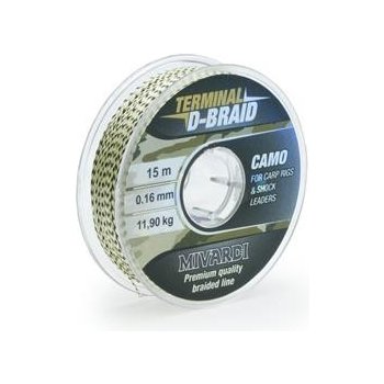 Mivardi Terminal D-Braid Camo 15m 0,14mm 10,3kg