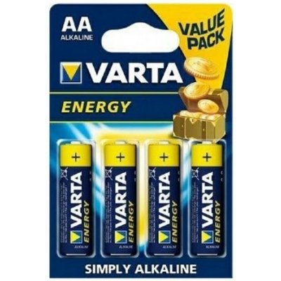 VARTA ENERGY AA LR6 1,5 V (4 ks) – Zboží Živě