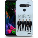 Pouzdro Picasee silikonové LG G8s ThinQ - Mirai - Gentleman 2 čiré – Zboží Mobilmania