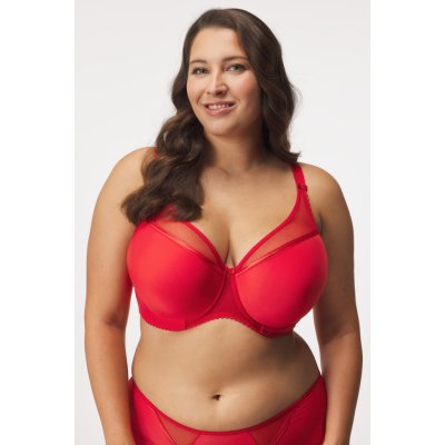 PariPari podprsenka Ellie Plus červená – Zboží Mobilmania
