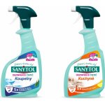 SANYTOL sprej koupelny 500 ml + kuchyně 500 ml – HobbyKompas.cz