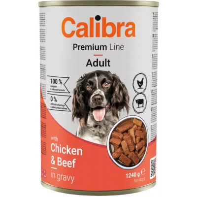 Calibra Premium Dog with Chicken & Beef 1240 g – Hledejceny.cz
