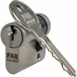 Assa Abloy FAB 2H.01/DNs 30+10 3kl.cylindrická půlvložka FAB HOME NIKL – Sleviste.cz