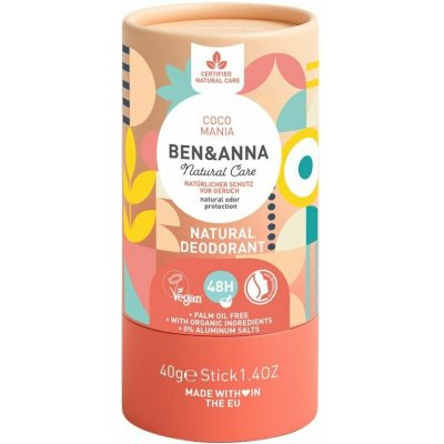 Ben & Anna Deodorant Coco Mania 40 g – Hledejceny.cz