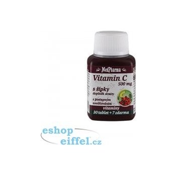 MedPharma Vitamín C 500 mg s šípky 37 tablet