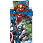 Jerry Fabrics povlečení AVENGERS Brands 02 bavlna 140x200 70x90 – Sleviste.cz