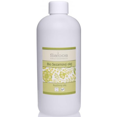 Saloos Bio sezamový rostlinný olej lisovaný za studena 500 ml – Zboží Mobilmania