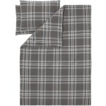 Livarno povlečení z jemného flanelu šedá 200x220 70x90 – Sleviste.cz