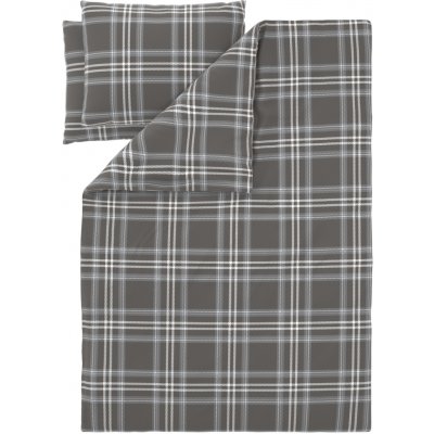 Livarno povlečení z jemného flanelu šedá 200x220 70x90 – Sleviste.cz