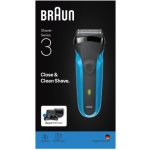 Braun Series 3 310 BT Black/Blue – Zbozi.Blesk.cz