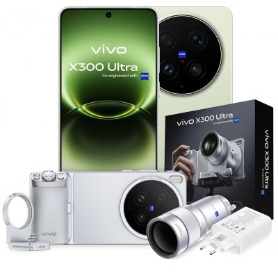 VIVO X300 Ultra 16GB/1TB Photographer Kit Steppe Green – Zboží Živě