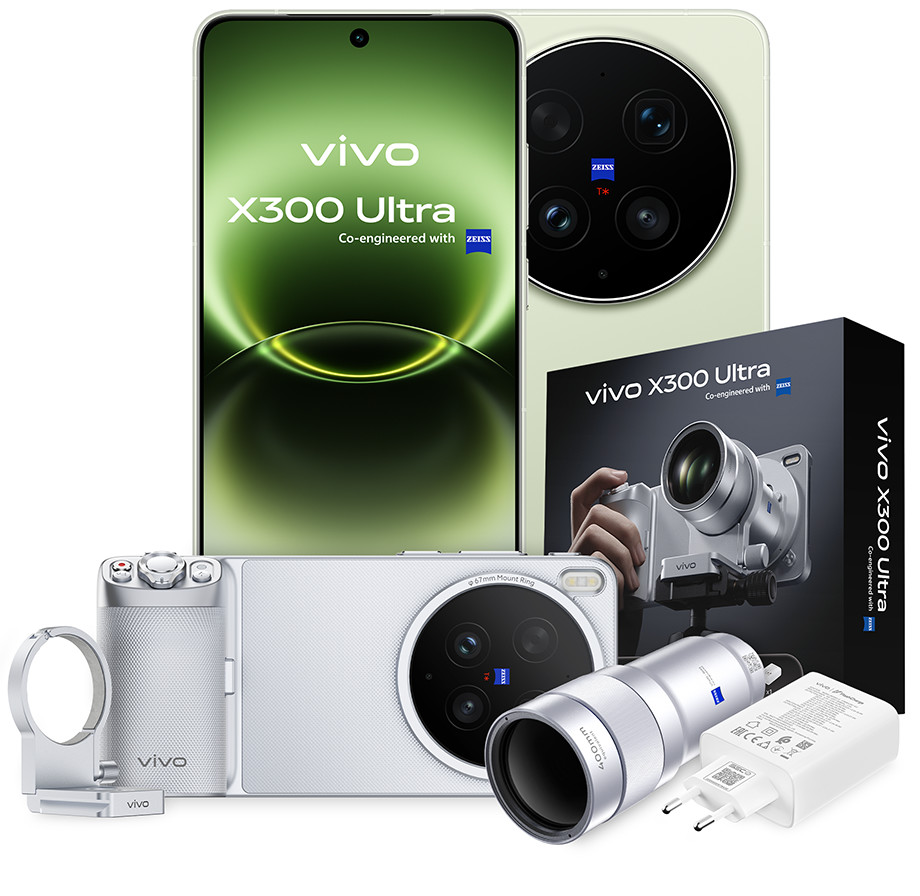 VIVO X300 Ultra 16GB/1TB Photographer Kit Steppe Green na Heureka.cz