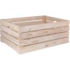 Úložný box ČistéDřevo Dřevěná bedýnka 60 x 39 x 24 cm