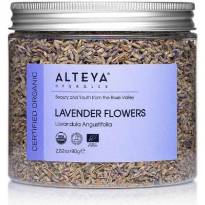 Alteya Organics Přírodní vysušené květy levandule 80 g – Zboží Dáma