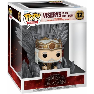 Funko Pop! 12 Game of Thrones House of the Dragon Viserys on the Iron Throne – Hledejceny.cz