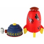Teddies Raketa vodní rozprašovač na zahradu plast 12x27cm v krabici 15x28,5x15cm – Zboží Dáma