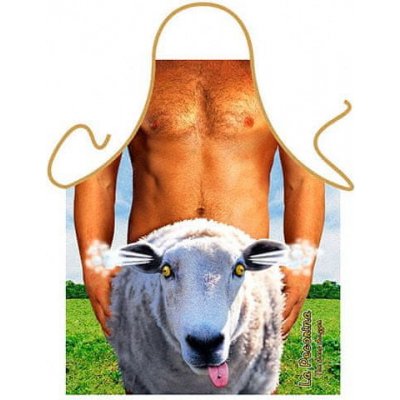 Itati Zástěra Muž s ovcí – Zboží Dáma