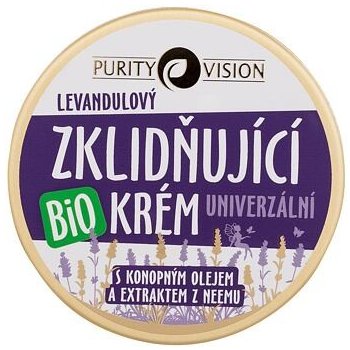Purity Vision Bio Levandulový Zklidňující krém univerzální 100 ml
