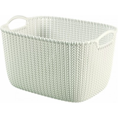 CURVER 226379 plastový košík KNIT 19L - krémový – Zbozi.Blesk.cz