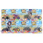 Mattel Hot Weels Monster Trucks kaskadérské kousky Jeep zelený – Hledejceny.cz