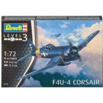 Revell slepovací model Americký stíhací letoun F4U-1D Corsair 1:72 – Zboží Mobilmania