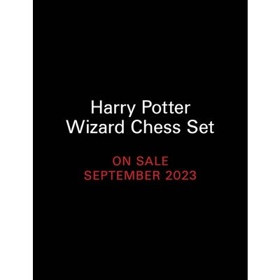 Harry Potter Wizard Chess Set Lemke DonaldPaperback