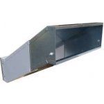 DOLS Poštovní schránka D-041 šikmá do sloupku - RAL 7040 / NEREZ – Hledejceny.cz