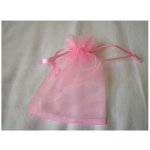 Sáček organza 12x15cm růžový – Zboží Živě