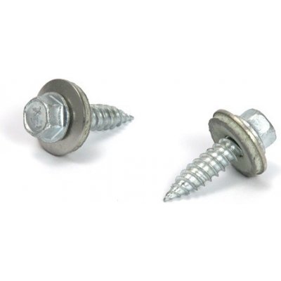 Bi-metal šr. 6H + EPDM 6 x 25 - ø podl. 16 mm, vrt. kapacita 2 mm - Balení 50 ks – Hledejceny.cz